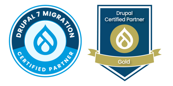 Drupal partner badges