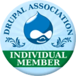 drupal member badge