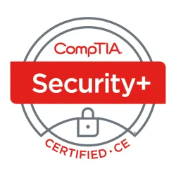 Security+ Certified badge