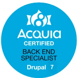 Acquia Back End Specialist (D7)