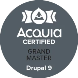 Grand Master Credentials (D9) badge