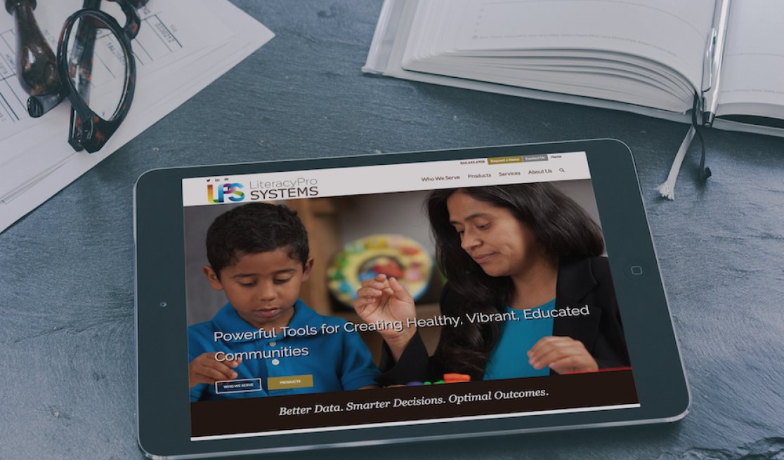 LiteracyPro website cover