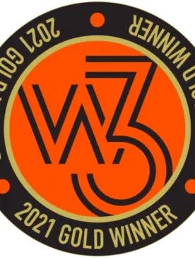 w3 Gold Award 2021