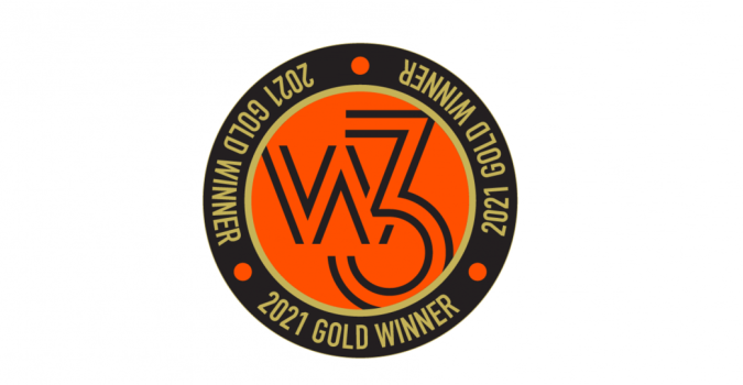 w3 Gold Award 2021