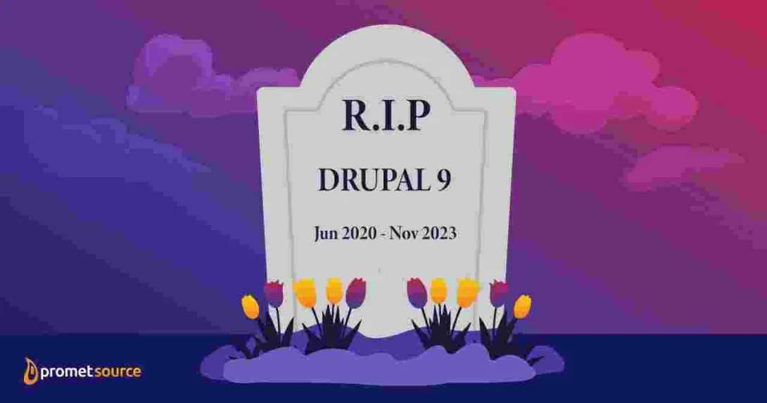 Drupal 9 end of life 